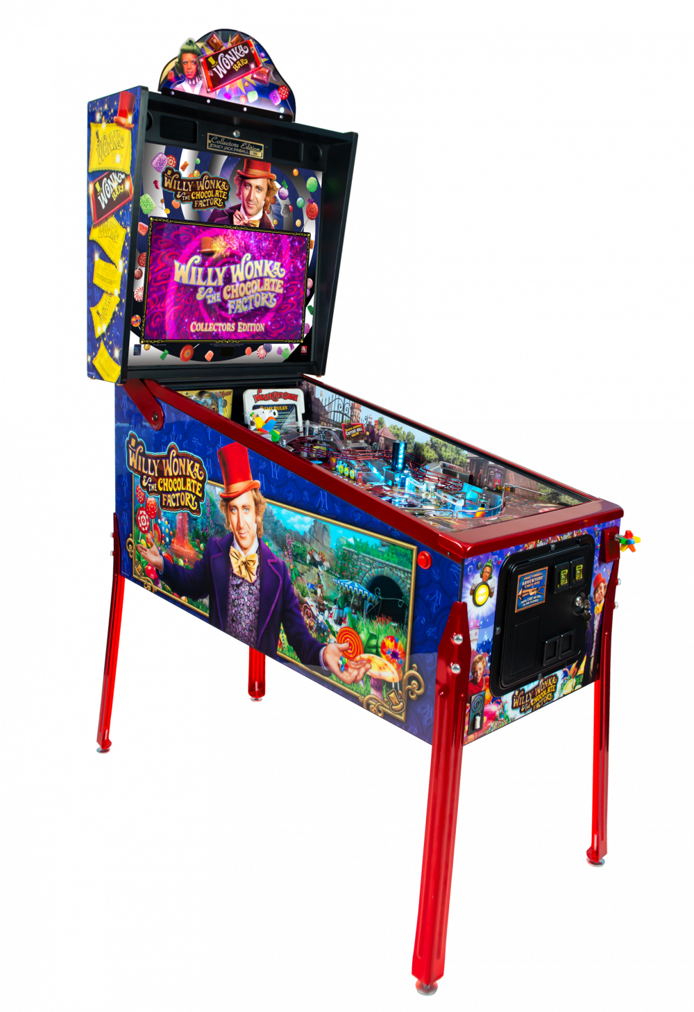 Willy Wonka & The Chocolate Factory Collectors Edition Pinball Machine